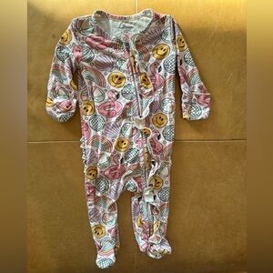 Caden Lane Viscose Bamboo Footie 0-3M